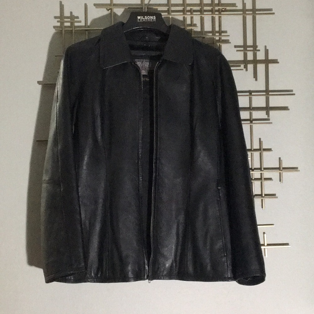 Leather jacket